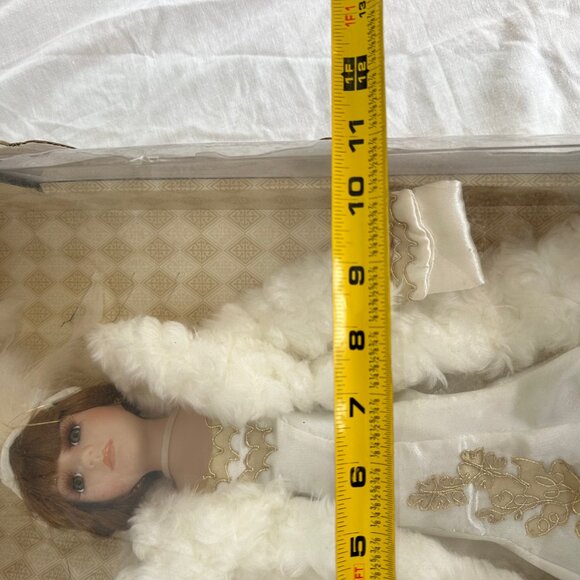 Limited Edition Collector's Choice Genuine Fine Bisque Porcelain Doll - Picture 9 of 9